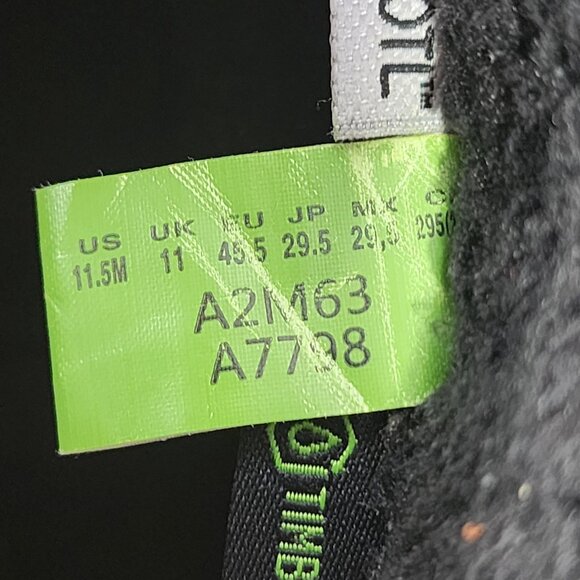 Mens Black Timberland Nubuck & Fleece-Lined Lace-Up Boots Size 11.5M - Picture 6 of 10